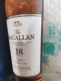 macallan whisky 18 anni double cask 2023 astuccio