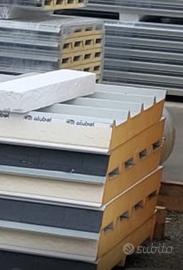 Pannelli grecato  spessore 100mm  20€ al mq