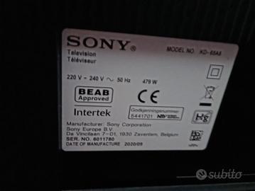 OLE miD SONY 65 POLLICI SMART 4K ANNO 2021