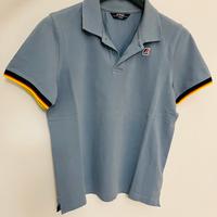 Polo uomo Kway azzurra