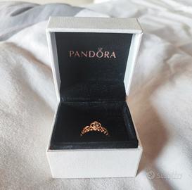Anello Pandora a tiara, oro rosa