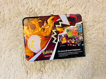 Valigetta latta Pokèmon charizard pikachu