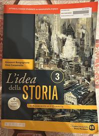 L’idea della storia 3 volume ultimo anno superiori