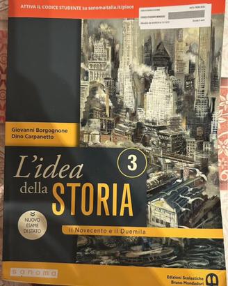L’idea della storia 3 volume ultimo anno superiori