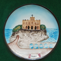 Tropea-souvenir in ceramica-piatto ArtisticVintage