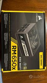 Corsair RM650x 650W 80+ Gold Modulare Box Completo