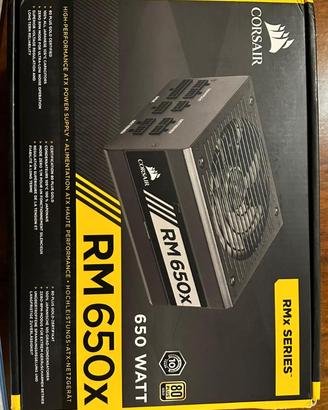 Corsair RM650x 650W 80+ Gold Modulare Box Completo