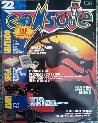 Console Mania n.22 - Settembre 1993 Anno 3 