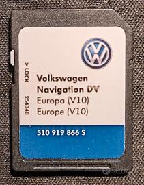 Scheda SD Navigatore Volkswagen Europa V10