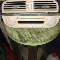 autoradio originale + bocchette per fiat 500