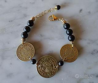 Bracciale con monete tunisine