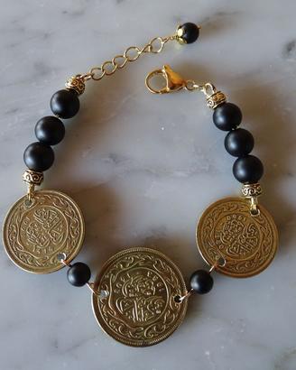 Bracciale con monete tunisine