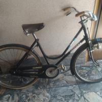 Bici donna Bianchi nera Ceriz da passeggio anni '