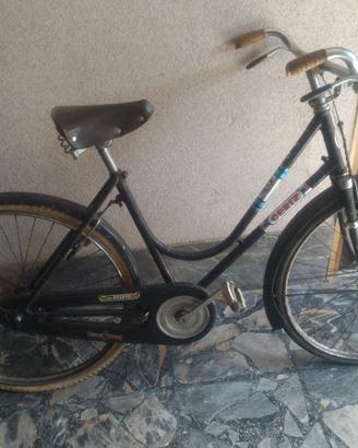 Bici donna Bianchi nera Ceriz da passeggio anni '