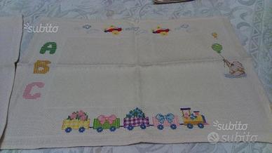 Set tovagliette americane ricamate