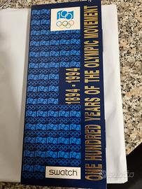 Swatch centenario Olimpiadi