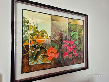 Dipinto olio su tela Mario Bardi anni 70