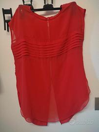 maglietta leggera rossa