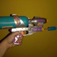 gun water pistola fucile ad acqua lunga 36cm