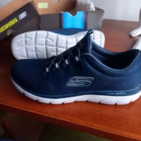 Skechers slip on navy nr 43 nuove