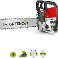 GREENCUT GS620X, motosega 62cc, 20'', antivibrazio