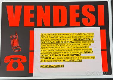 HYUNDAI SANTA FE 2.2 CRDI 4WD