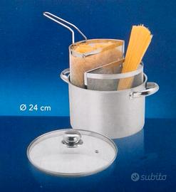 BALLARINI Doppia Pasta - Pentola con 2 cestelli