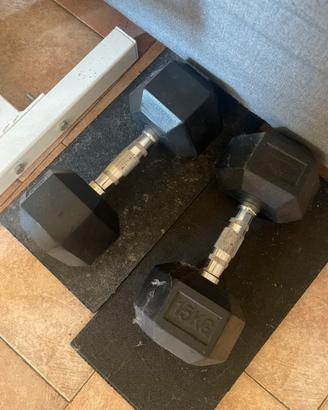 Coppia Dumbell 15kg