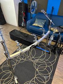 Rack Pearl DR-511C con aste piatto e porta-tom