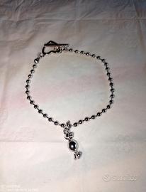 bracciale donna cuore e caramella 