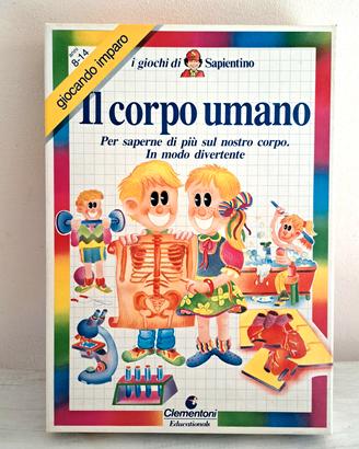 Il corpo umano Sapientino Clementoni 8-14 anni
