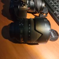 Nikon 3300 con borsa + 18-55 e 18-105