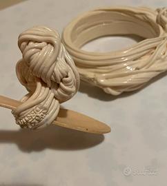 Set bracciale e anello Gaetano Pesce