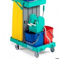 carrello per pulizie