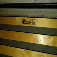 Rete matrimoniale a doghe in legno