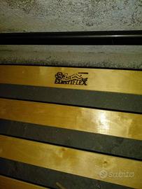 Rete matrimoniale a doghe in legno