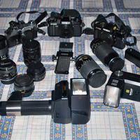 Corredo fotografico Minolta analogico