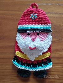 Presina Babbo Natale uncinetto