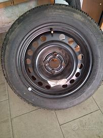 1 ruota (cerchio più pneumatico)