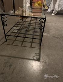 tavolo  in  ferro  battuto  