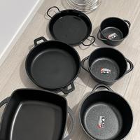 Set pentole 9 pezzi