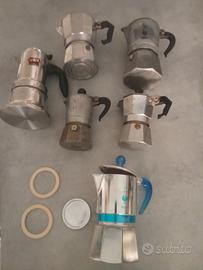 mokka express in acciaio da caffe