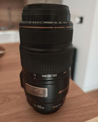 Canon EF 75-300mm f/4-5.6 IS USM banda oro