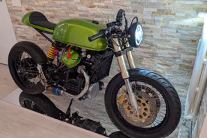 Honda CX 500 1981 Cafe Racer Green