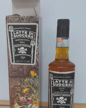 Bottiglia Latte di suocera 0.75cl 1970