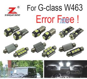 KIT 13 LAMPADE LED INTERNE MERCEDES CLASSE G W463 
