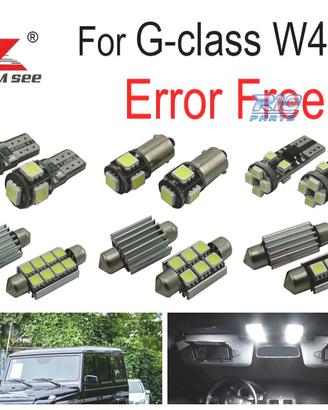 KIT 13 LAMPADE LED INTERNE MERCEDES CLASSE G W463 