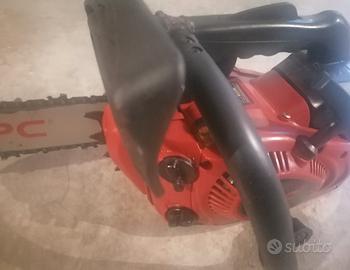 Motosega KPC KM 2600 motore e catena funzionante