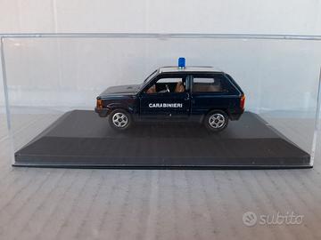 MODELLO AUTO FIAT PANDA CARABINIERI ARTIGIANALE