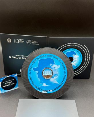 5 Euro Argento Serie Canzoni Il Cielo Renato Zero